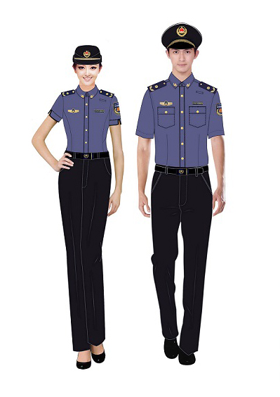 城管夏季短袖制式襯衣-配長(zhǎng)褲（城管夏季制服款式）